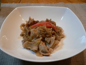 酢豚風野菜いため