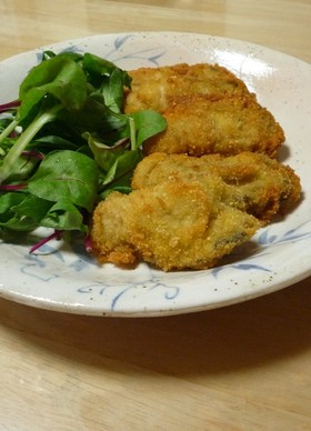 漁師発~牡蠣のチーズ衣カツレツ!