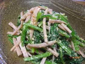 お子様バージョン♪ほうれん草の胡麻和え♪
