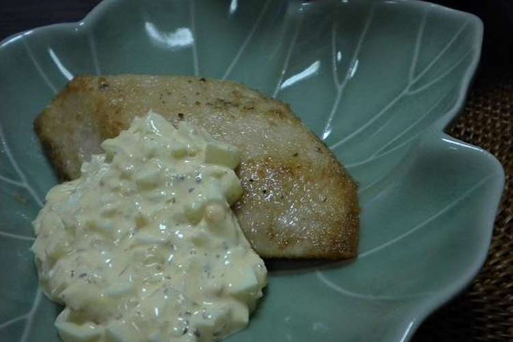カジキマグロのムニエルタルタルソース添え レシピ 作り方 By こみみなぞう クックパッド 簡単おいしいみんなのレシピが361万品