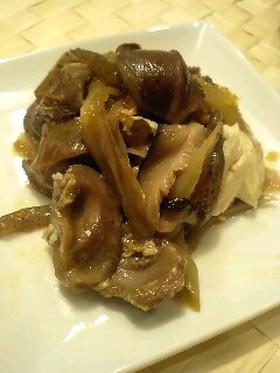 柳川風☆砂肝炒め