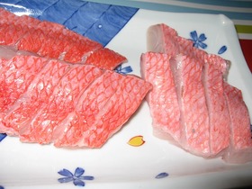 キンメダイのトロトロしゃぶしゃぶ