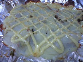 じゃがいもとひき肉の重ね焼き☆
