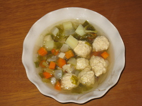 ✿野菜たっぷり❢鶏だんごスープ✿