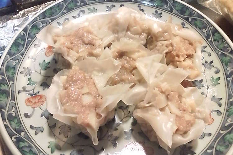 コリコリの食感かさ増したけのこシュウマイ レシピ 作り方 By ゆきんこりんこ クックパッド 簡単おいしいみんなのレシピが357万品