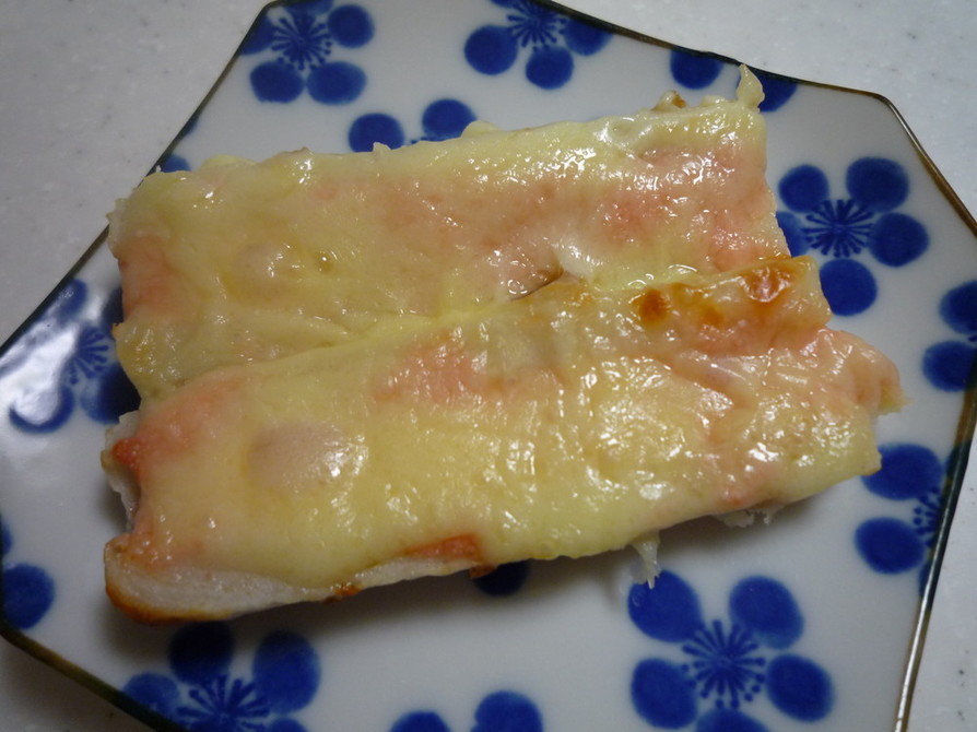 焼きちくわの明太子・チーズののっけ焼きの画像