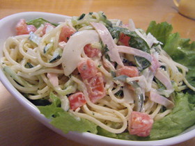 冷やしてどうぞ、パスタサラダ♪