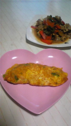 ポテト菜オムレツ