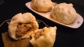 簡単♪タケノコいっぱい肉まん