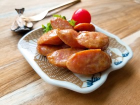ウインナ~マヨ醤油☆さらにショウガ風味♪