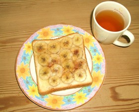 ★バナナトースト★