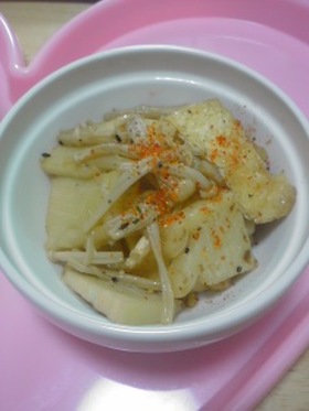 たけのこと油揚げのカンタン煮