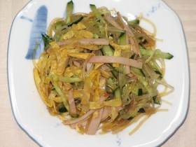 胡瓜と春雨のサラダ