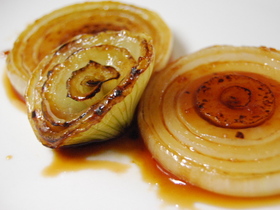 新玉ねぎのしょうが焼き