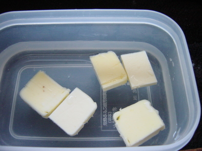 便利です！バターの保存方法の写真
