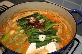 胡麻たっぷり!担担鍋..。o○☆