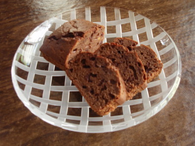 簡単チョコレート×オレンジケーキレシピの写真