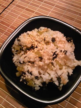大根葉ご飯