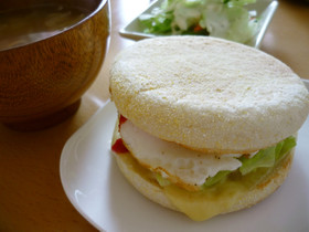 *ベーコンエッグマフィン*美味しかった~