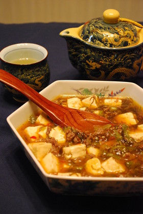 もずく入り麻婆豆腐★ご飯おかわり~!