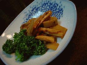 自家製♪味つきメンマ