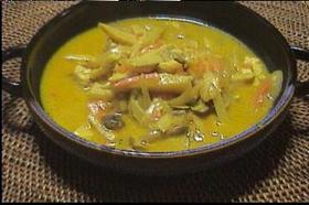 タイ風チキンカレー