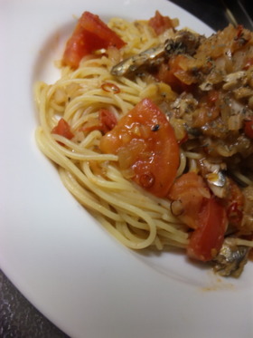 トマトまるごとバルサミコパスタ