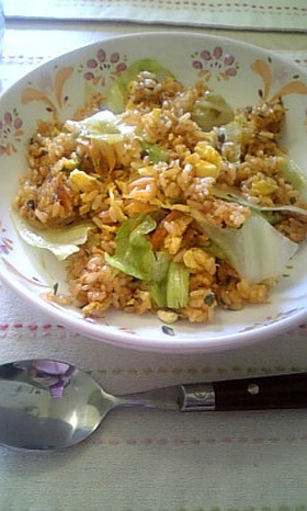 キムチレタスチャーハン