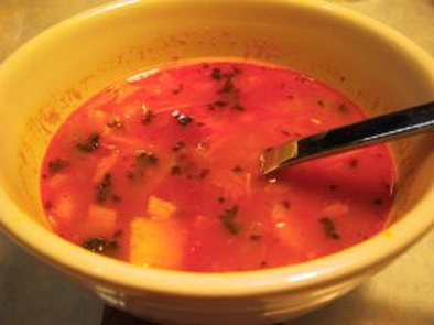 トマトのスープ～ミネストローネ風～の写真