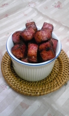 お麩とジャムのかるーいスナック