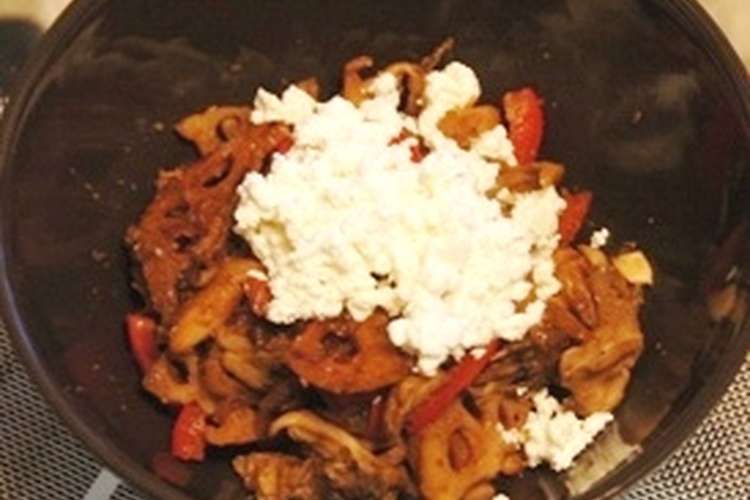 きのことれんこんの味噌 カッテージチーズ レシピ 作り方 By Daybrook クックパッド 簡単おいしいみんなのレシピが378万品