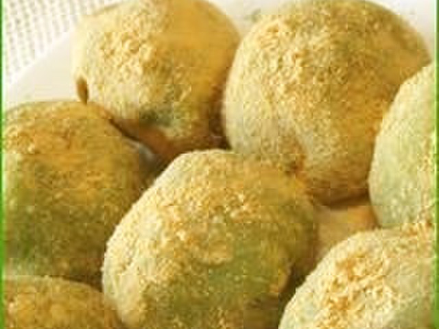 レンジで簡単にできる よもぎ草餅 レシピ 作り方 By Cafe Cafe クックパッド 簡単おいしいみんなのレシピが356万品