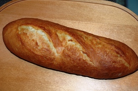 レンジ使用で時短フランスパン