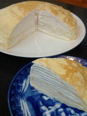 ★ホットケーキミックスでミルクレープ★