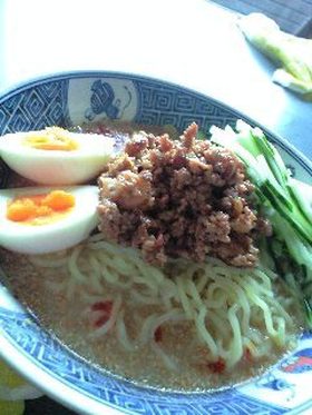 節約でヘルシー冷やし坦々麺