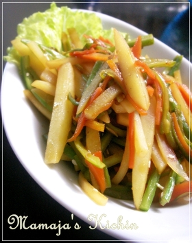 焼肉のたれで野菜炒め☆