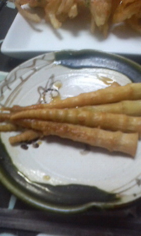 姫竹の味噌煮