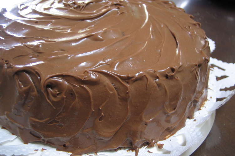 アメリカ ンなチョコレートケーキ レシピ 作り方 By みぽママン クックパッド
