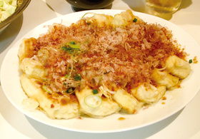 簡単ヘルシー!材料3つ、和風豆腐ステーキ