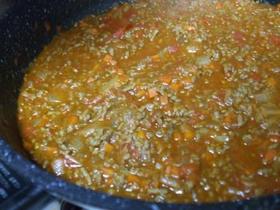 簡単♪ひき肉とトマトのカレー