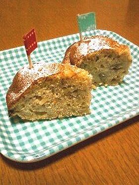 オイルちょっぴりお手軽バナナケーキ
