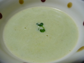 簡単ごちそう!そら豆のポタージュ