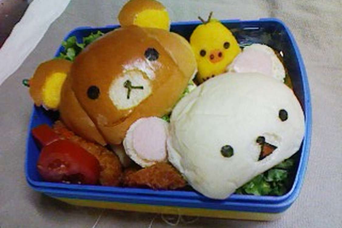 ロールパンdeリラックマ弁当 キャラ弁 レシピ 作り方 By Kazuya Com クックパッド 簡単おいしいみんなのレシピが379万品