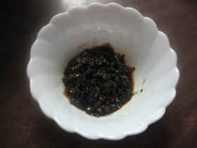 蕗の葉の佃煮