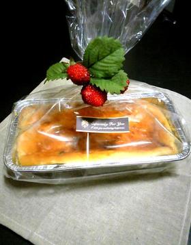 ベイクドチーズケーキのシナモン風味
