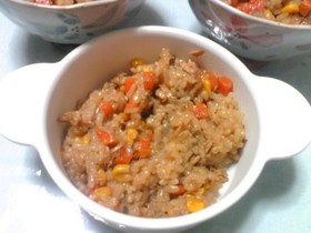 子供も大好きめんつゆで炊き込みご飯!