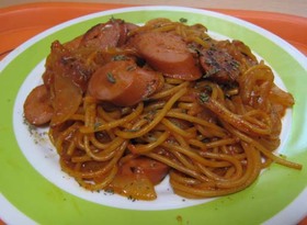 簡単☆洋食屋さんのスパゲッティナポリタン