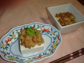 納豆嫌いな人も食べれる 納豆おろし豆腐