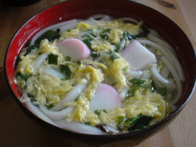 ふんわり卵の小うどん☆