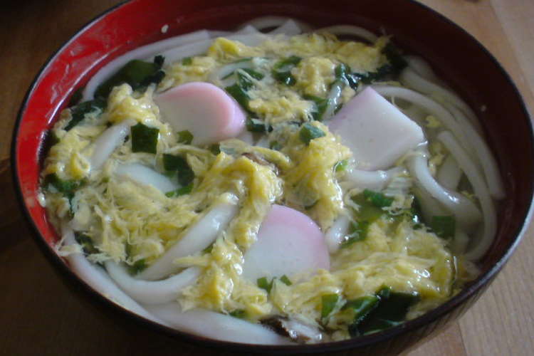 ふんわり卵の小うどん レシピ 作り方 By カズテン クックパッド 簡単おいしいみんなのレシピが366万品